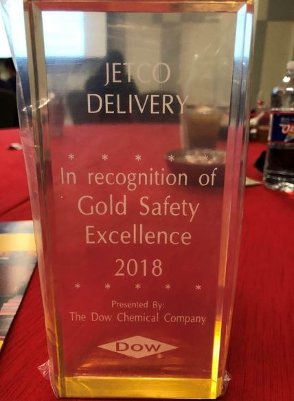 Jetco Honored by The Dow Chemical Company